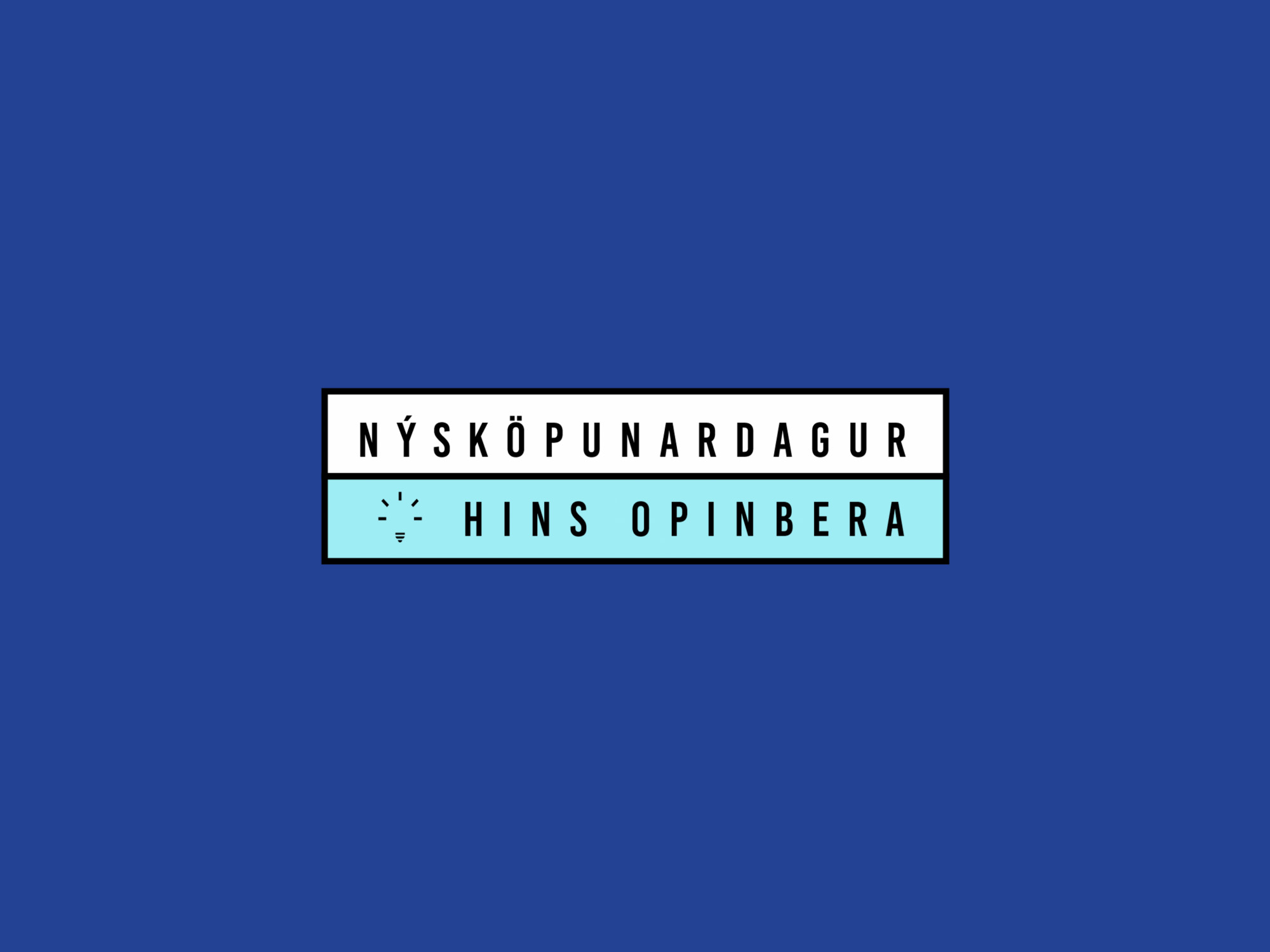 Nýsköpunardagur hins opinbera